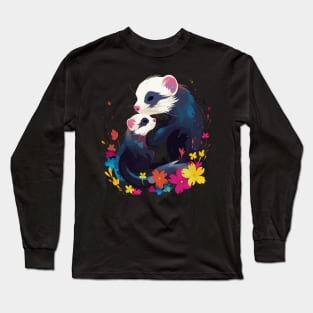 Ferret Mothers Day Long Sleeve T-Shirt